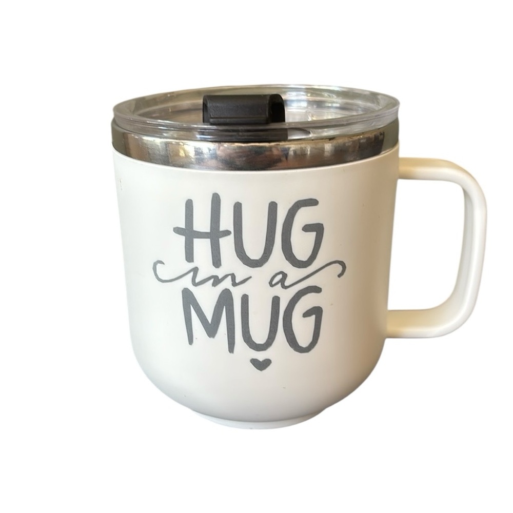 Hug in a Mug Coffee Tea Travel Mug NWT